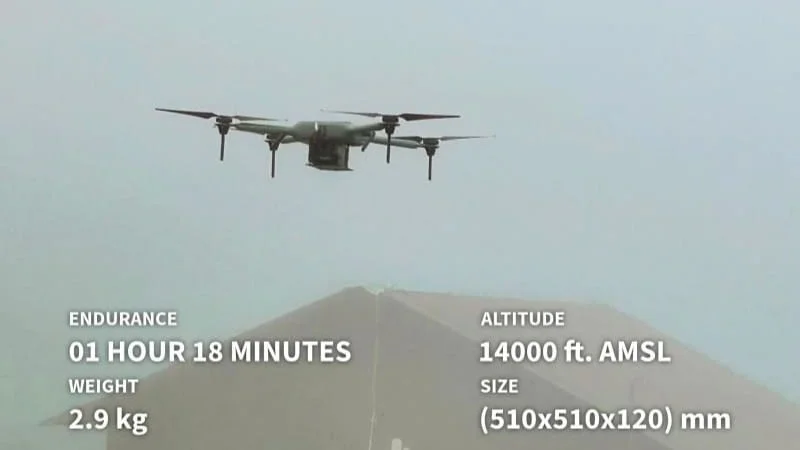 Zenith’s Vijay-Z1 Drone Demonstrates Exceptional 78-Minute Flight Time at 14,000 Feet During Indian Army Trials