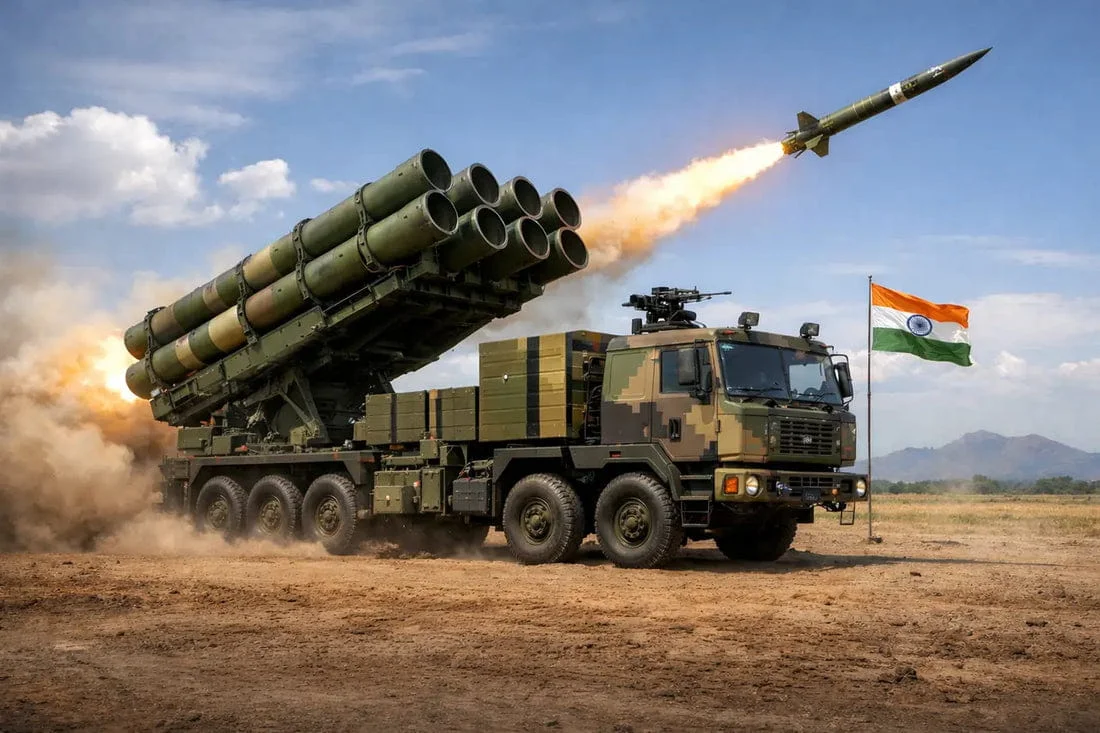 370mm रॉकेट मोटर और 300 किमी रेंज: पिनाका-4 से भारतीय सेना को मिलेगी नई डीप-स्ट्राइक ताकत